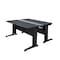 Fusion Fusion Benching Systems, 58 D X 29 H, 66 W X Wood, Metal, Grey MFB6658GY - alternate 1